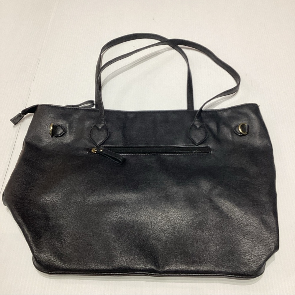 Fiorelli Handbag Women Medium Size Black Leather  Shoulder Bag L25cm H19cm D7cm